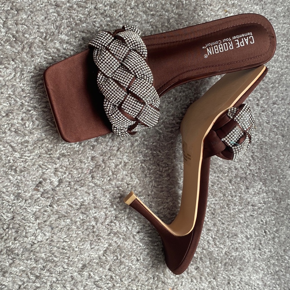 Sexy woven high heels for women